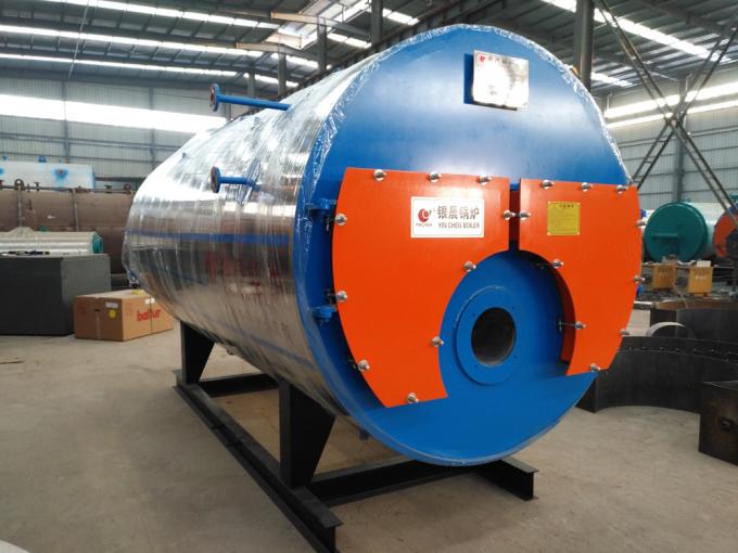 Caldeira de vapor industrial do tubo de fogo do gás do óleo da caldeira WNS de Yinchen para a indústria alimentar
