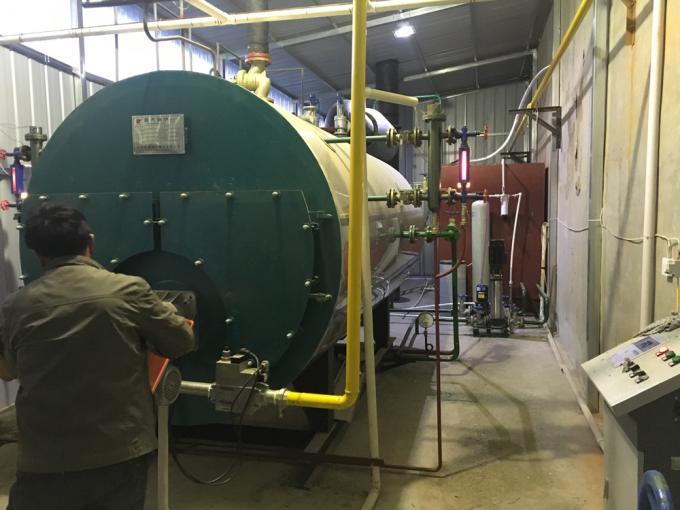 Caldeiras de vapor industriais da fábrica da bebida, caldeira de gás natural da eficiência elevada