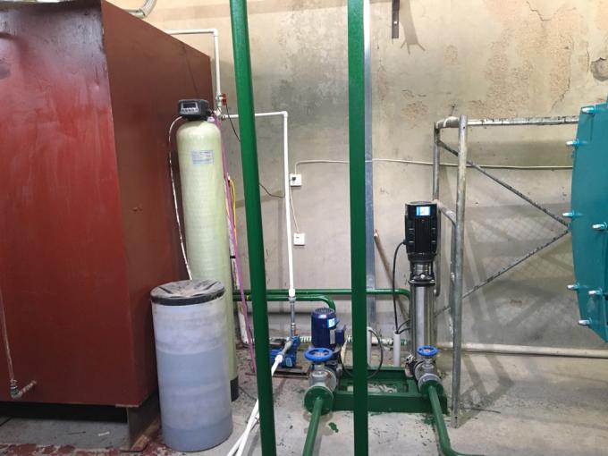 Caldeiras de vapor industriais da fábrica da bebida, caldeira de gás natural da eficiência elevada