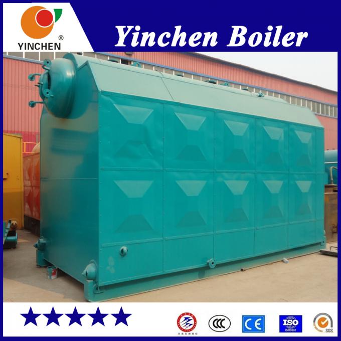O vapor do tipo de Yinchen output caldeira de vapor ardente de carvÃ£o do cilindro do dobro da sÃ©rie do SZL do t/h 4-20