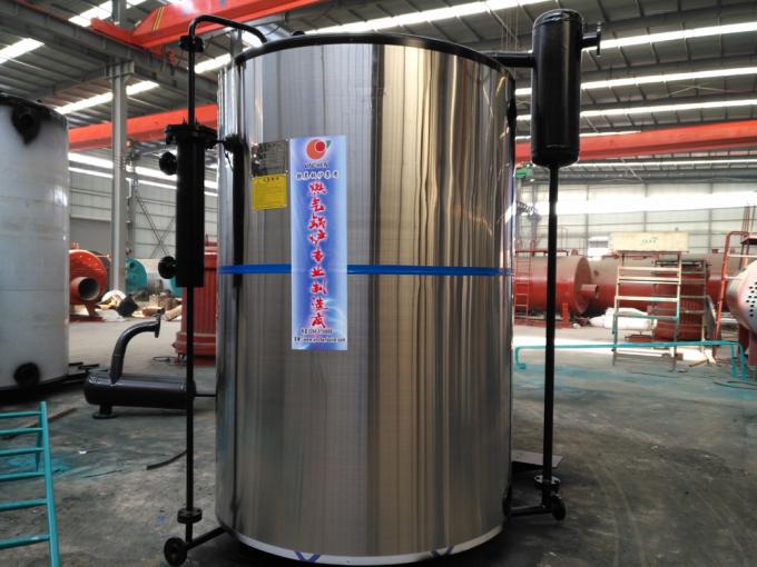 A instalação fácil empacotou 1ton-4ton o tipo vertical caldeira de vapor do óleo para a indústria têxtil