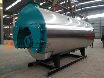 94.5% Thermal Gas Fired Steam Boiler , 184- 450C Natural Gas Steam Furnace