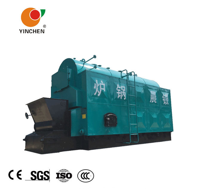 As sÃ©ries do tipo DZL de Yinchen escolhem a caldeira de vapor do carvÃ£o industrial do cilindro
