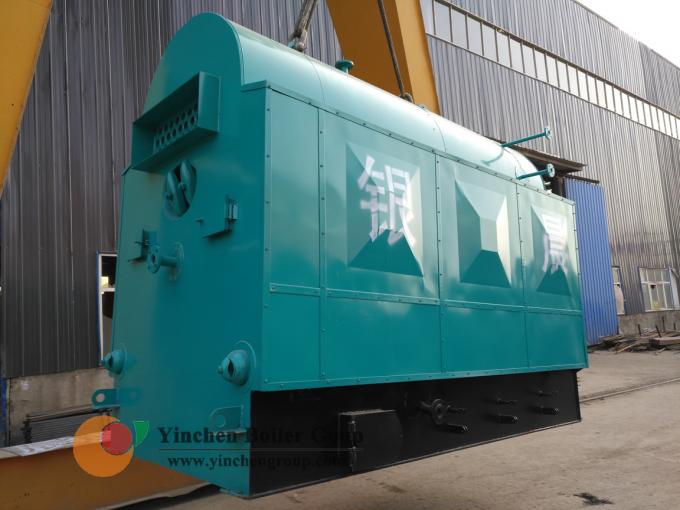 Tipo caldeira industrial do tipo DZH de Yinchen da biomassa da grelha movente do t/h 0.7-1.28mpa do vapor 1-4